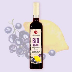 Bio Johannisbeere-Zitrone Sirup 500 ml