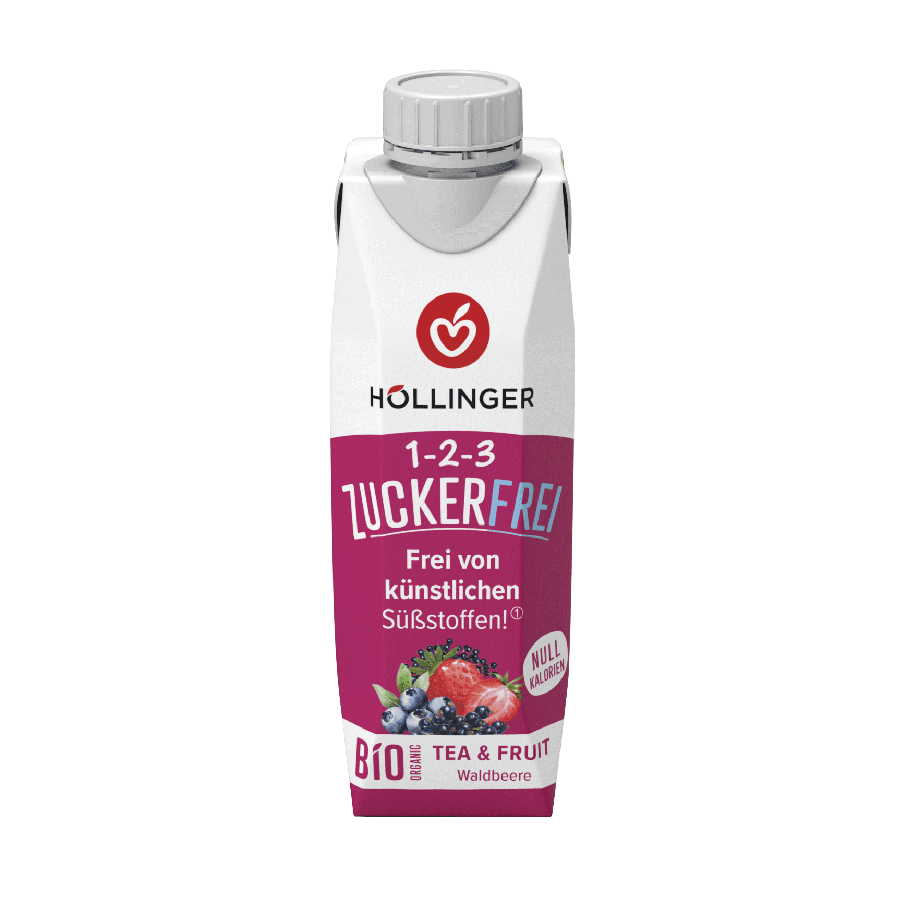 Bio 123 ZUCKERFREI Waldbeere 300 ml