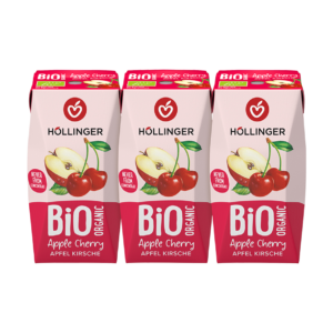 Bio Apfel Kirsche 3 x 200 ml